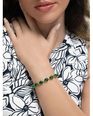 Bounkit Isabella Armband Mit Onyx - Braun