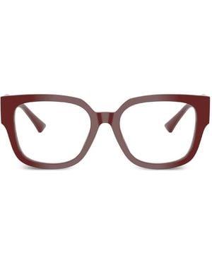 Jimmy Choo Square-Frame Glasses - Brown