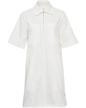 Lee Mathews Klassisches Kleid - Weiß