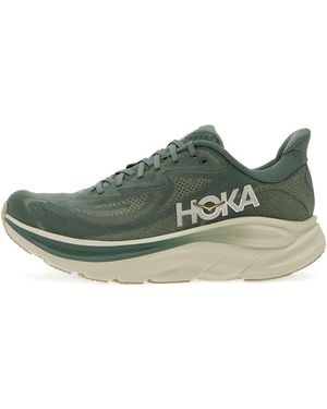 Hoka One One Clifton 10 Trainers - Green