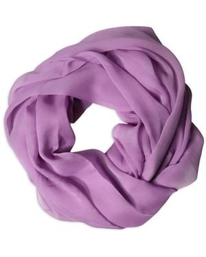 Dolce & Gabbana Neck Wrap Shawl Scarf - Purple