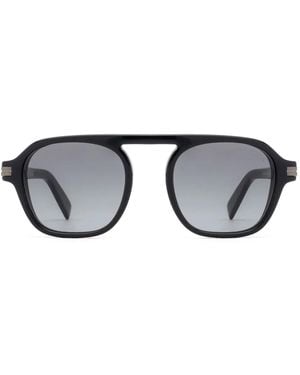 ZEGNA Round-Frame Sunglasses - Grey