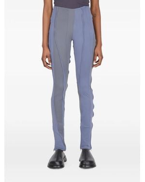 rusfrcade Colour Block Seam Trousers - Blue