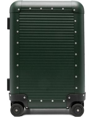 Fpm Milano Ribbed-Aluminium Holdall - Green
