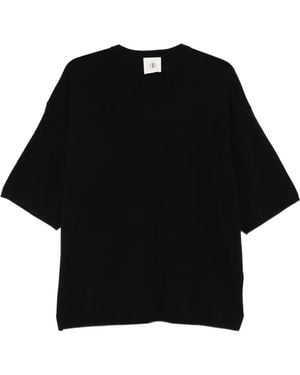 THE GARMENT Short-Sleeved Top - Black