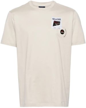 Paul & Shark ロゴ Tシャツ - ホワイト