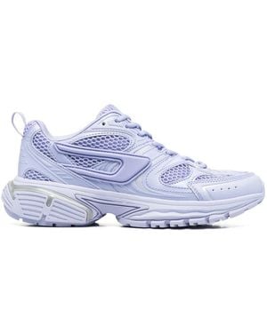 DIESEL Tonal-Design Low-Top Sneakers - Blue