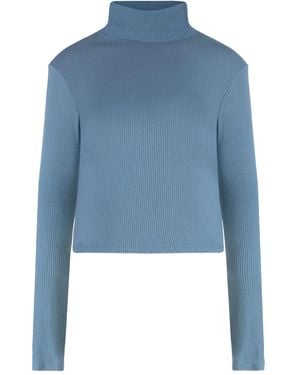 SABLYN Hailey Turtleneck Jumper - Blue