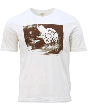 Pal Zileri Graphic-Print T-Shirt - White