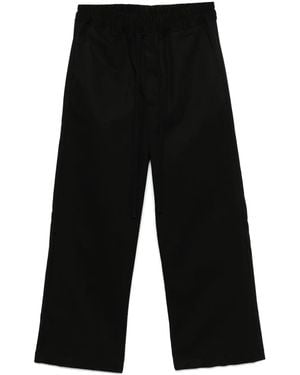 Thom Krom Straight-Leg Trousers - Black