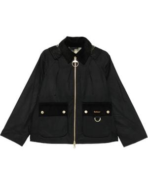 Barbour Carville Hooded Jacket - Black