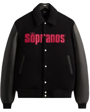 Kith X The Sopranos Giacca Varsity - Nero