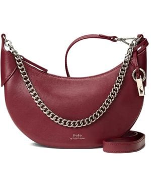 Polo Ralph Lauren Polo Id Chain Shoulder Bag - Red