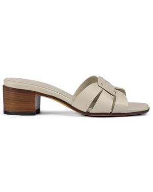 Doucal's Sandalias Con Diseño Entretejido - Blanco