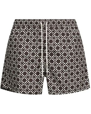 Jonathan Simkhai Malachi Drawstring Swim Shorts - White
