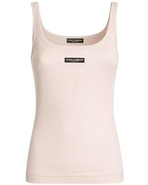 Dolce & Gabbana Dolce & Gabbana Tank Top - Pink