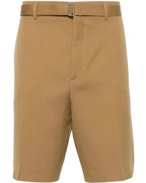 Lanvin センタープレス ショートパンツ - ナチュラル