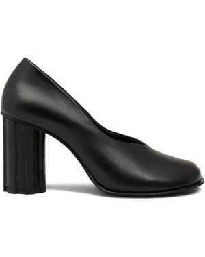 Ami Paris 60Mm Piano Anatomical-Toe Leather Pumps - Black