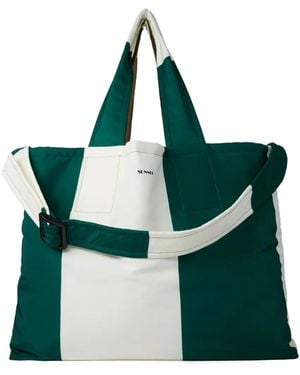Sunnei Everyday Omkeerbare Shopper - Groen