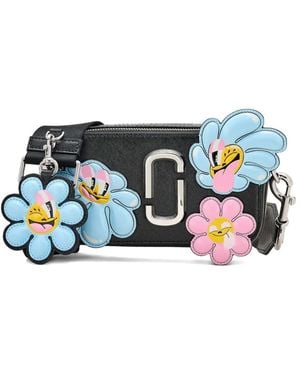 Marc Jacobs X Hattie Stewart Flower-Embellishment Crossbody Bag - White