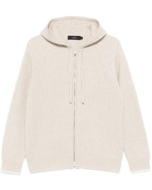 arch4 Zip-up Hooded Cardigan - White