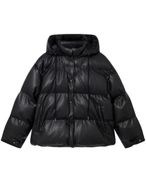 Stella McCartney Alter Mat Hooded Puffer Jacket - Black