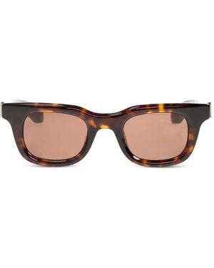 McQueen Square-Frame Sunglasses - Pink