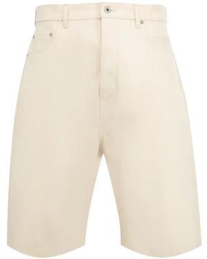 Rick Owens ハイライズ テーラードショーツ - ナチュラル