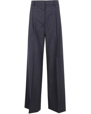 Filippa K Darcey ストライプ パンツ - ブルー