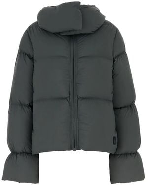Bacon Gefütterte Kapuzenjacke - Grau