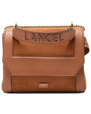 Lancel Borsa Tote Ninon M - Marrone