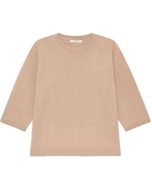 Maliparmi Crew Neck Sweater - Natural