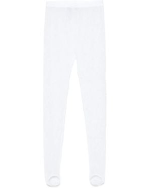 Wardrobe NYC Pantalon En Dentelle Brodée - White
