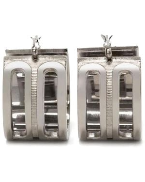 Victoria Beckham B Frame Earrings - Grey