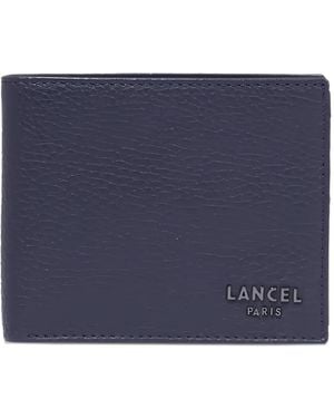 Lancel Textured Wallet - Blue
