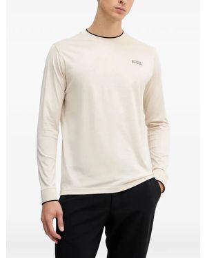 Karl Lagerfeld Crew-neck Long-sleeve T-shirt - White