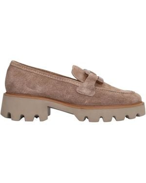 Ara 35mm Oxford loafers - Marrón