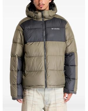 Columbia Pike Lake Ii Logo-Detail Padded Jacket - Gray