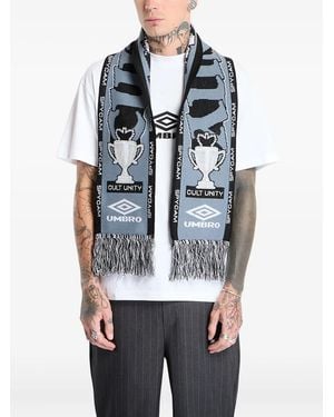 Umbro Cult Unity Fringed Scarf - Grey