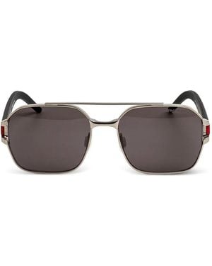 Tag Heuer Square-Frame Sunglasses - Grey