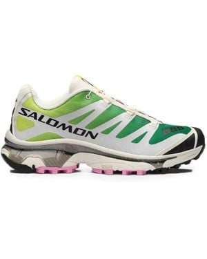 Salomon Xt-6 Lab Paneled Sneakers - Green
