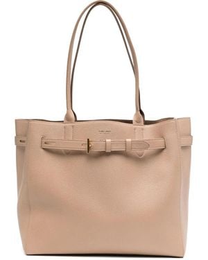 Tom Ford Audrey バックル レザーハンドバッグ - ナチュラル