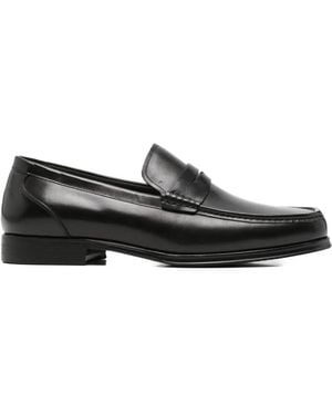 Alberto Gozzi Penny Loafers - Black