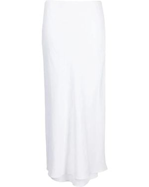 Reformation Falda De Lino Layla - Blanco