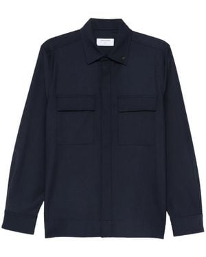 Gran Sasso Flap-Pocket Shirt - Blue