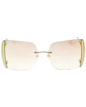 Guess Lunettes De Soleil À Monture Géométrique Oversize - Neutre