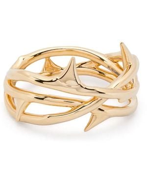 Shaun Leane Rose Thorn Triple Band Ring - メタリック