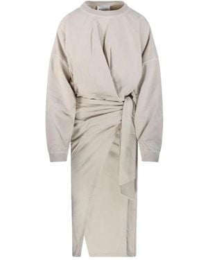 Isabel Marant Sandrina Wrap Midi Dress - White