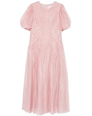 Aje. Vestido Midi Ophelia - Rosa