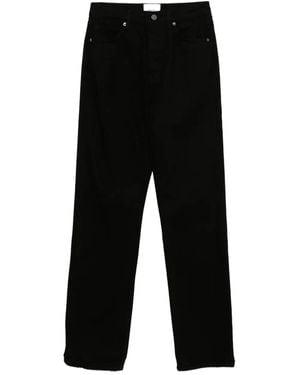 Reformation Cynthia Straight-Leg Jeans - Black